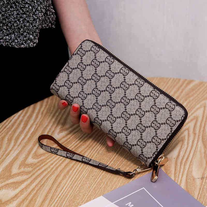 new printed Long Wallet Zipper multi card position wallet hand grasp women's wallet Purses_R6UO, Double zipper
new printed Long Wallet Zipper multi card position wallet hand grasp women's wallet Purses_R6UO, Double zipper