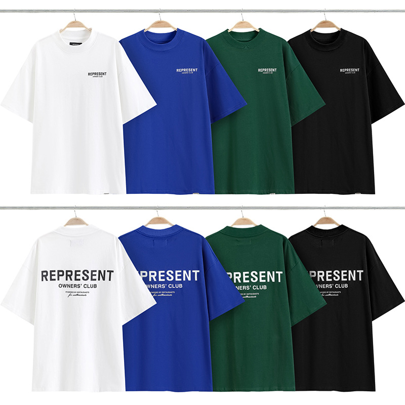 High Street Men' T-Shirts Represent New Washed Basic Small Letter Slogan Short-sleeved INStide Men and Women Loose T-shirt, White
High Street Men' T-Shirts Represent New Washed Basic Small Letter Slogan Short-sleeved INStide Men and Women Loose T-shirt, White