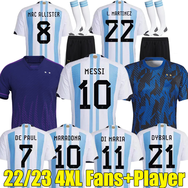 XXXL 4XL 22/23 Argentina Soccer Jersey Special DI MARIA Football Shirts 2022 2023 KUN AGUERO DYBALA LO CELSO MARADONA Men Kids Kits sock Full sets pre-match jersey, Agenting 2022 pre-match shirt
XXXL 4XL 22/23 Argentina Soccer Jersey Special DI MARIA Football Shirts 2022 2023 KUN AGUERO DYBALA LO CELSO MARADONA Men Kids Kits sock Full sets pre-match jersey, Agenting 2022 pre-match shirt