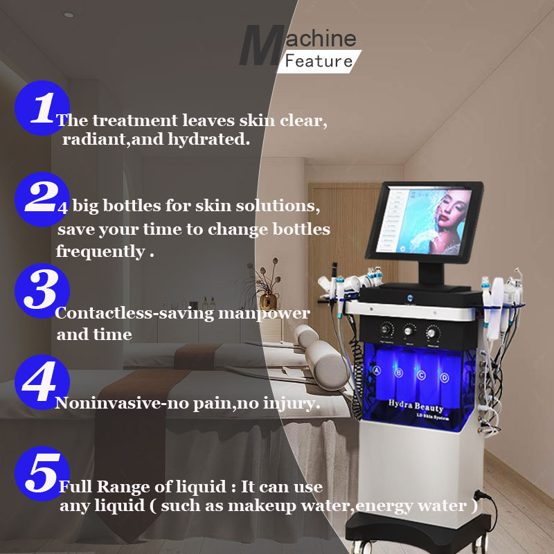 2022 Microdermabrasion Skin Tightening Haydra Facial Machine