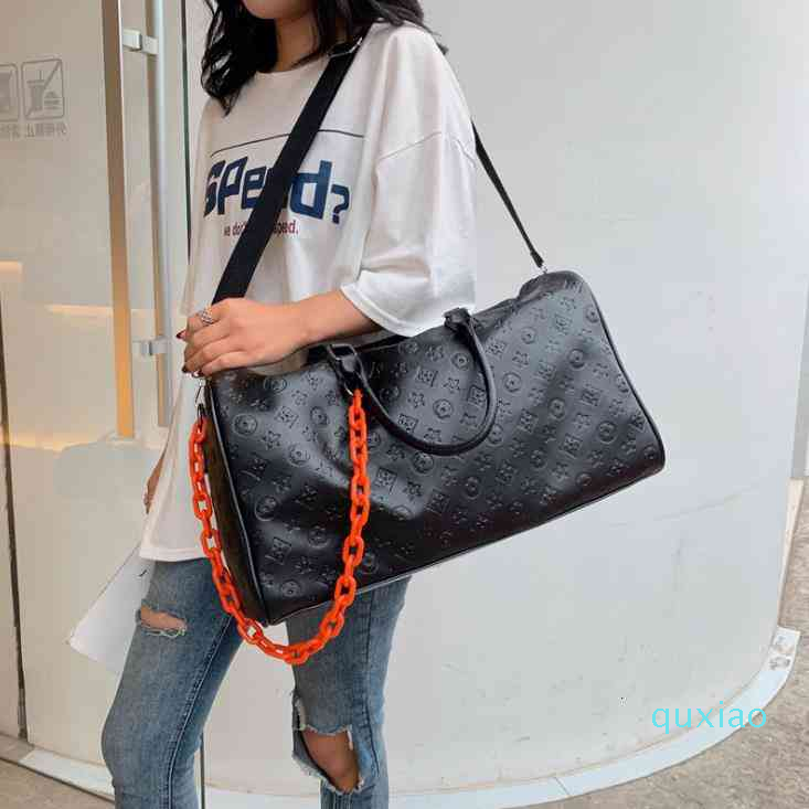 2022 Sshort-Distance Travel Bag Large-Capacity PU Hand-Made Poor Luggage Fashion Embossed Sports Gym Bags, Black
2022 Sshort-Distance Travel Bag Large-Capacity PU Hand-Made Poor Luggage Fashion Embossed Sports Gym Bags, Black