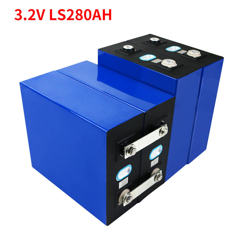 Grade A 3.2V 280Ah Lifepo4 Battery DIY 12V 24V 48V 300AH Rechargeable Batteries Pack for RV Boat Golf Cart Solar Storage System