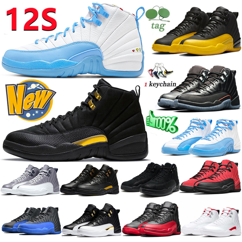 Stealth Jumpman 12s 12 Basketball Shoes 2022 Playoff Flu Game University Gold Dark Grey Hyper Royal Gym red Game royal FIBA Men Sneaker
Stealth Jumpman 12s 12 Basketball Shoes 2022 Playoff Flu Game University Gold Dark Grey Hyper Royal Gym red Game royal FIBA Men Sneaker