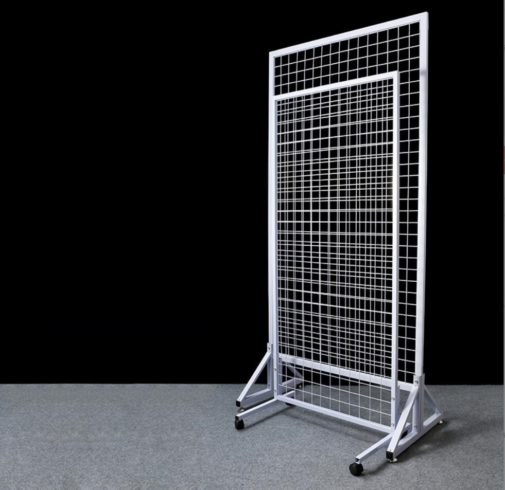 Daily necessities grid shelf Commercial Furniture Mobile phone case with shelfes lightweight jewelry display racks slipper grides rack hardware pendan