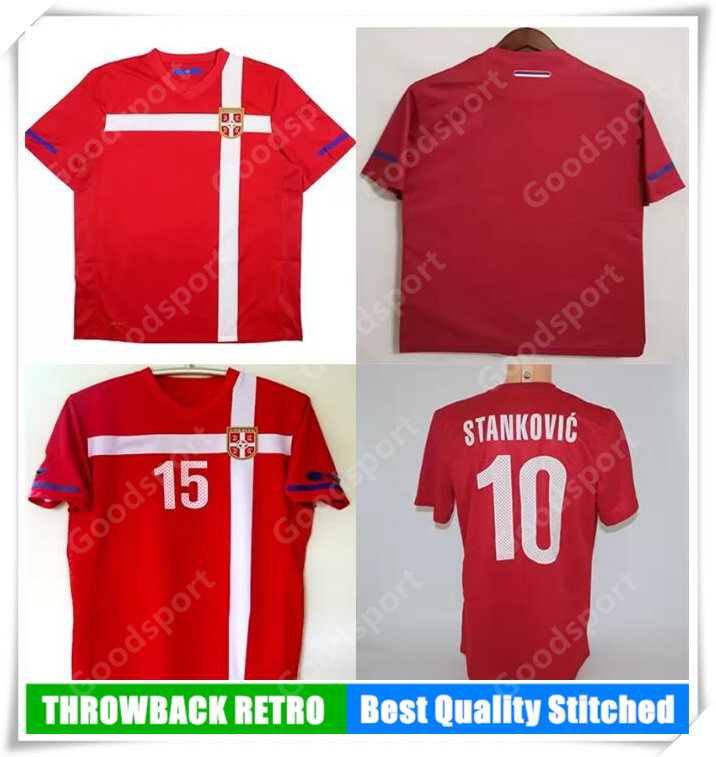 Retro Soccer Jerseys SERBIA Kolarov Ivanovic Home Red Jersey Subotic Stankovic Vidic Zigic Camiseta De Futbol Football Shirt 10 11 WC, 10 home
Retro Soccer Jerseys SERBIA Kolarov Ivanovic Home Red Jersey Subotic Stankovic Vidic Zigic Camiseta De Futbol Football Shirt 10 11 WC, 10 home