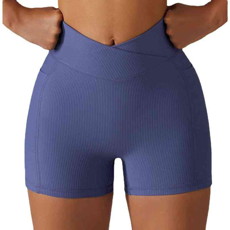 Yoga Shorts Women Leggings Gym Fitness 2022 New Female Clothing Summer Sportwear Sport Pants Running Cross Waist With Pocket T220725, Sea king green
Yoga Shorts Women Leggings Gym Fitness 2022 New Female Clothing Summer Sportwear Sport Pants Running Cross Waist With Pocket T220725, Sea king green