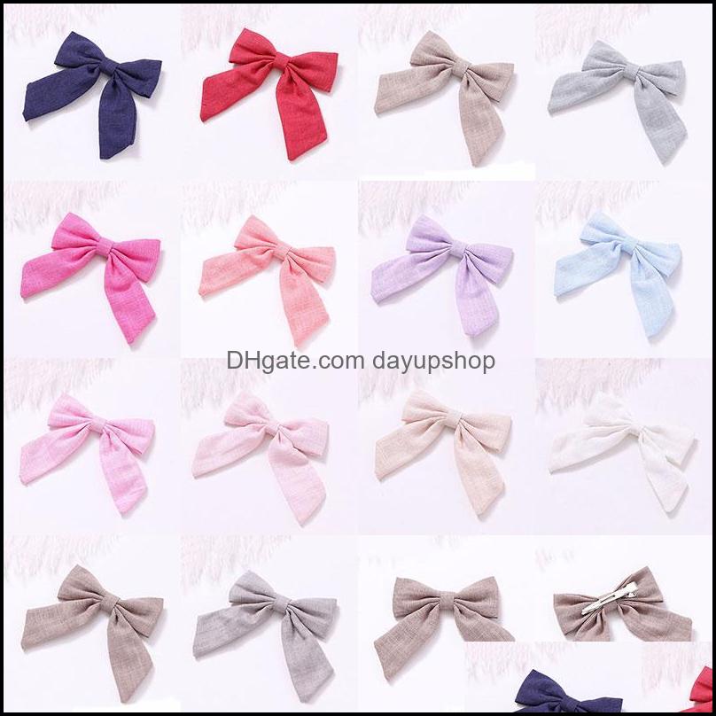 Hair Clips Barrettes Jewelry Cotton Linen Bow Hairpins Solid Color Long Tail Bowknot Clip Holder Hairgrips Duckbil Dhqmu
Hair Clips Barrettes Jewelry Cotton Linen Bow Hairpins Solid Color Long Tail Bowknot Clip Holder Hairgrips Duckbil Dhqmu