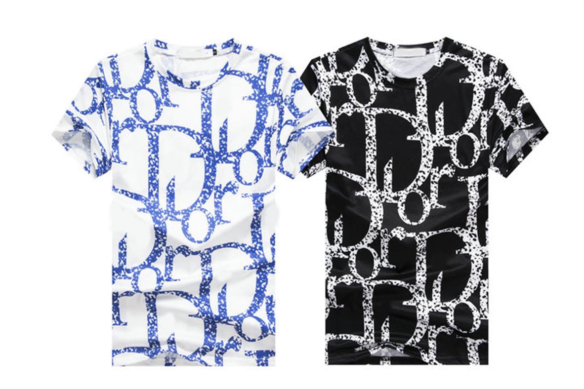 Fashion brand handsome T-shirt D letter presbyopia full print men and women with casual round neck slim short sleeve T-shirt, White
Fashion brand handsome T-shirt D letter presbyopia full print men and women with casual round neck slim short sleeve T-shirt, White