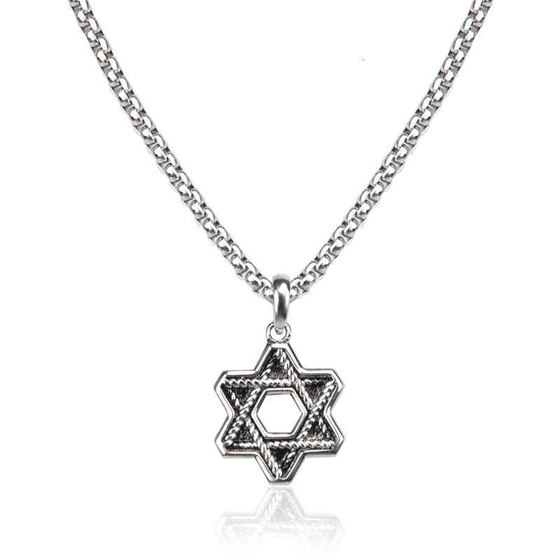 Necklaces Men Women Designer Retro Chain Necklace Womens Sliver Charm Pendants Hip Hop High Quality Pentagram Pendant Fashion
Necklaces Men Women Designer Retro Chain Necklace Womens Sliver Charm Pendants Hip Hop High Quality Pentagram Pendant Fashion