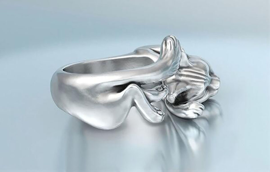 Vintage Cat Rings Women Jewelry Birthday Gift Trendy Open Size 925 Sterling Silver Ring Girl Party Accessores GC892