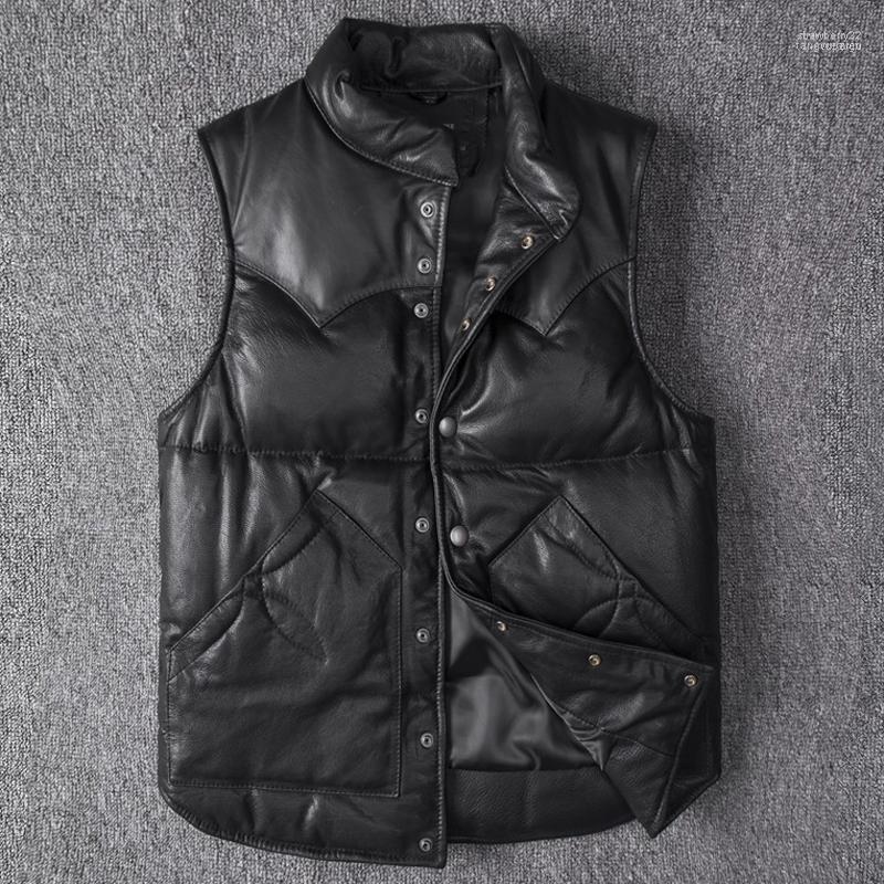 Men's Vests Winter Warm Mens Down Vest Waistcoat Real Leather Sleeveless Weskit Dad Slim Fit Big And Tall Man Sheepskin Autumn Winter1 Stra2, Black
Men's Vests Winter Warm Mens Down Vest Waistcoat Real Leather Sleeveless Weskit Dad Slim Fit Big And Tall Man Sheepskin Autumn Winter1 Stra2, Black