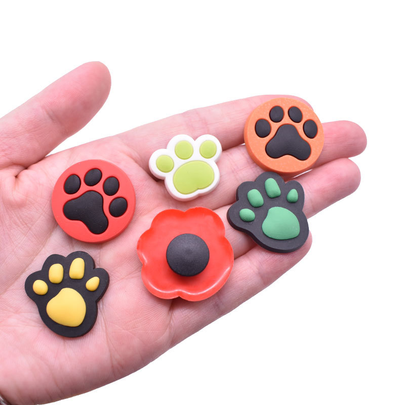 Cat Dog Paw PVC Shoe Buckle Accessories Funny DIY Colorful Animal Paws Shoes Decoration Jibz For Crocs Charms Kids Party Gift
Cat Dog Paw PVC Shoe Buckle Accessories Funny DIY Colorful Animal Paws Shoes Decoration Jibz For Crocs Charms Kids Party Gift