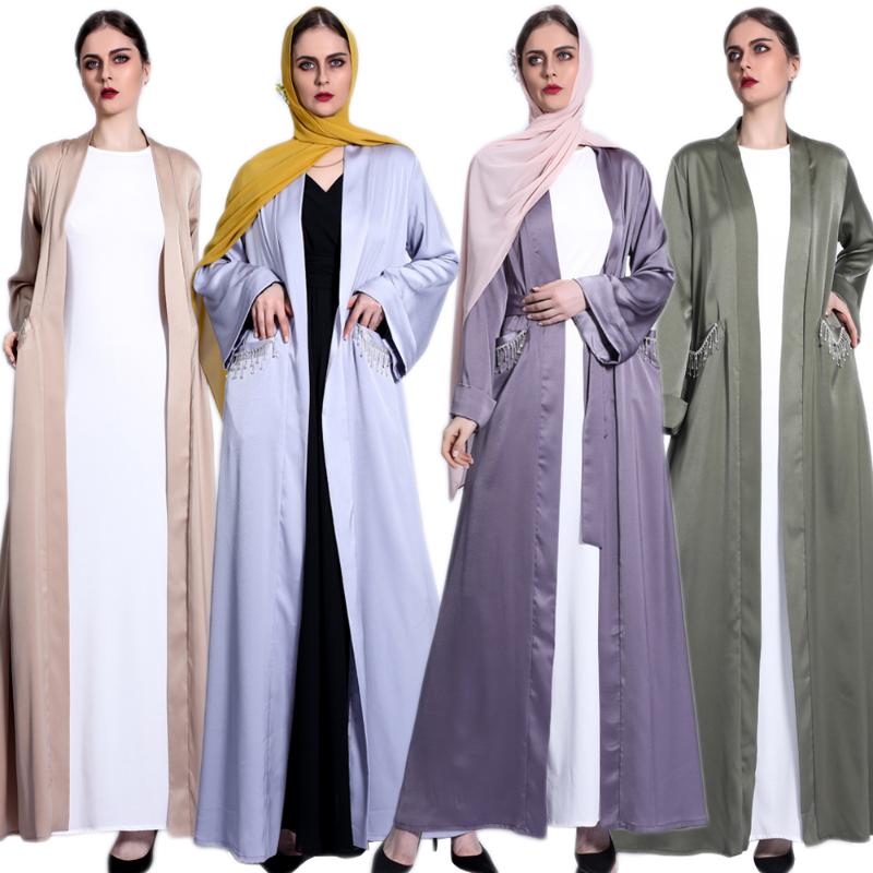 Ethnic Clothing Ramadan Muslim Women Abaya Islamic Arabic Turkish Solid Long Dress Open Kimono Cardigan Middle East RobeEthnic
Ethnic Clothing Ramadan Muslim Women Abaya Islamic Arabic Turkish Solid Long Dress Open Kimono Cardigan Middle East RobeEthnic