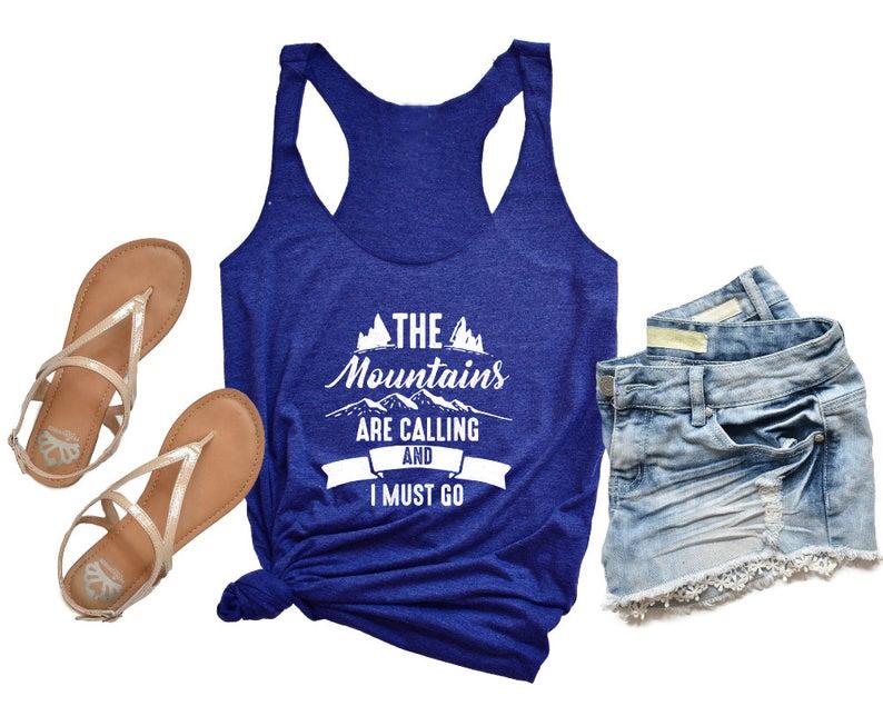 Women' Tanks & Camis Vest The Mountains Are Calling And I Must Gog Tank Tops Funny Letter Racerback Slogan Graphic Women Sexy Sleeveless Sh, Gold vest black text
Women' Tanks & Camis Vest The Mountains Are Calling And I Must Gog Tank Tops Funny Letter Racerback Slogan Graphic Women Sexy Sleeveless Sh, Gold vest black text
