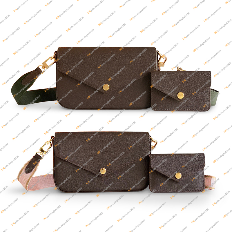 Ladies Fashion Casual Designe Luxury Crossbody Shoulder Bags Key Pouch High Quality TOP 5A M80091 Handbag Wallet Purse, Brown green strap / with dust bag & box
Ladies Fashion Casual Designe Luxury Crossbody Shoulder Bags Key Pouch High Quality TOP 5A M80091 Handbag Wallet Purse, Brown green strap / with dust bag & box