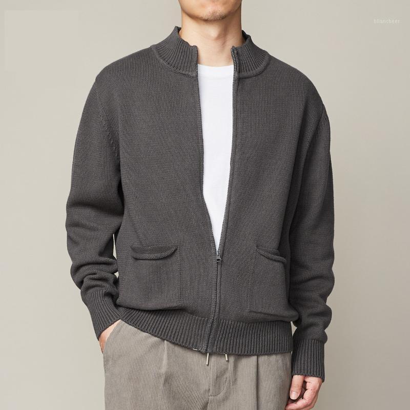 Men's Sweaters Thick Half High Neck Knitted Jacket Autumn Zipper Cardigan 2022 Sweater Casual Home Knitwear Sweatercoat, Gray
Men's Sweaters Thick Half High Neck Knitted Jacket Autumn Zipper Cardigan 2022 Sweater Casual Home Knitwear Sweatercoat, Gray
