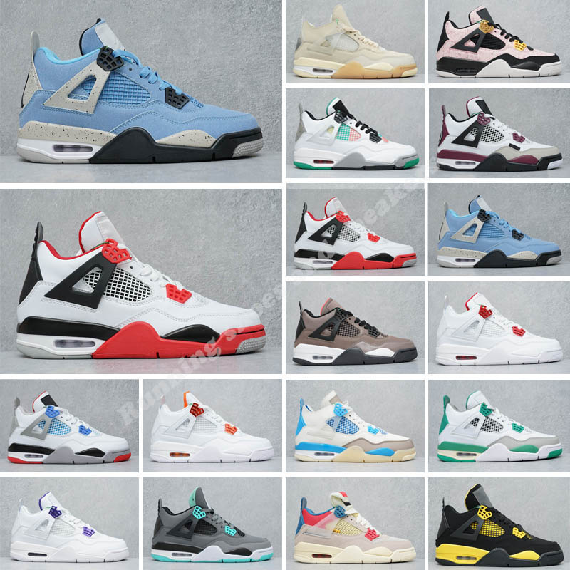 2022 Jumpman Basketball lightning 4 4s Bred Shoes shimmer White Oreo University Blue Union Black Cat Sail Fire Red mens Trainers Sneakers size US 5.5-12, Color 2
2022 Jumpman Basketball lightning 4 4s Bred Shoes shimmer White Oreo University Blue Union Black Cat Sail Fire Red mens Trainers Sneakers size US 5.5-12, Color 2