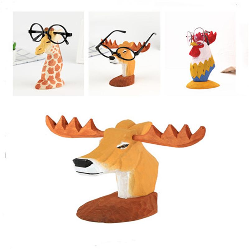 Fashion Sunglasses Frames Cute 3D Animal Wood Carvings Sunglass Display Rack Shelf Eyeglasses Show Stand Jewelry Holder For Multi Pairs Glas
Fashion Sunglasses Frames Cute 3D Animal Wood Carvings Sunglass Display Rack Shelf Eyeglasses Show Stand Jewelry Holder For Multi Pairs Glas