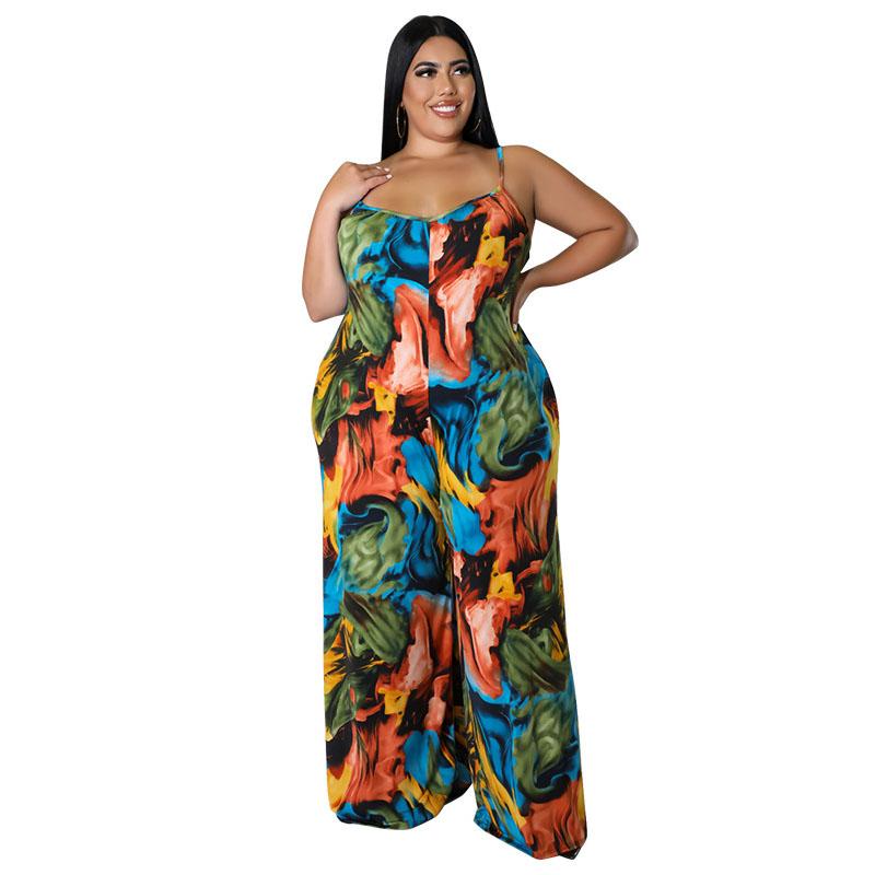 Women's Plus Size Pants Summer Sexy Jumpsuit Women Holiday Vintage Halter One Piece Romper Printed Rompers Wholesale DropWomen's, Blue
Women's Plus Size Pants Summer Sexy Jumpsuit Women Holiday Vintage Halter One Piece Romper Printed Rompers Wholesale DropWomen's, Blue