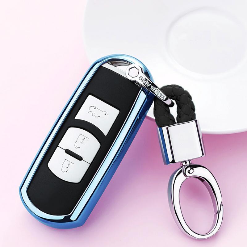 Car Key Case Shell Cover TPU With Chain For 6 323 626 3 2014 2022 Cx-5 Cx-7 Cx-9 Remote Protective FobCarCar, As pic
Car Key Case Shell Cover TPU With Chain For 6 323 626 3 2014 2022 Cx-5 Cx-7 Cx-9 Remote Protective FobCarCar, As pic