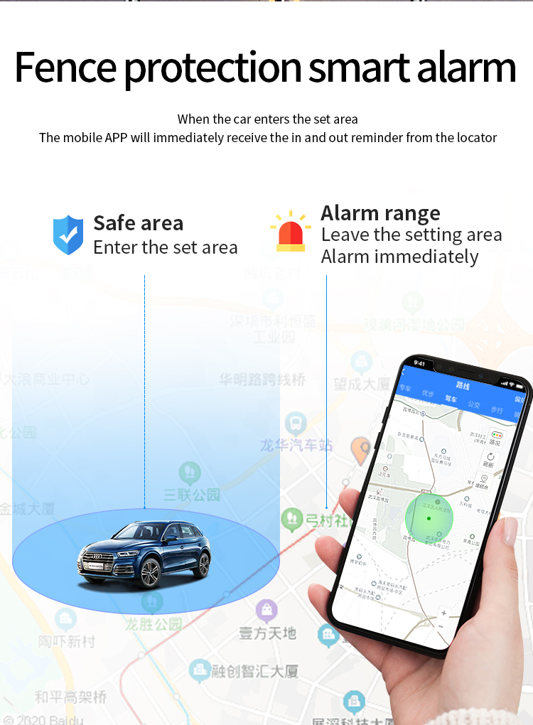 GF22 Multifunctional Mini Car Trackers Anti-Lost Alarm GPS/LBS/ WiFi Real Time Tracking Voice Locator Device GPS Tracker Positioning Real-Time Vehicle