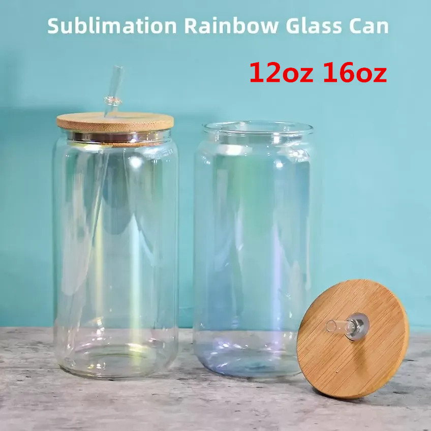 US Stock 12oz 16oz Sublimation Clear Glass Tumbler 12oz Frosted Cola Can Bamboo Lid Beer Cocktail Cup Whiskey Coffee Mug Iced Tea Jar, 12oz clear
US Stock 12oz 16oz Sublimation Clear Glass Tumbler 12oz Frosted Cola Can Bamboo Lid Beer Cocktail Cup Whiskey Coffee Mug Iced Tea Jar, 12oz clear