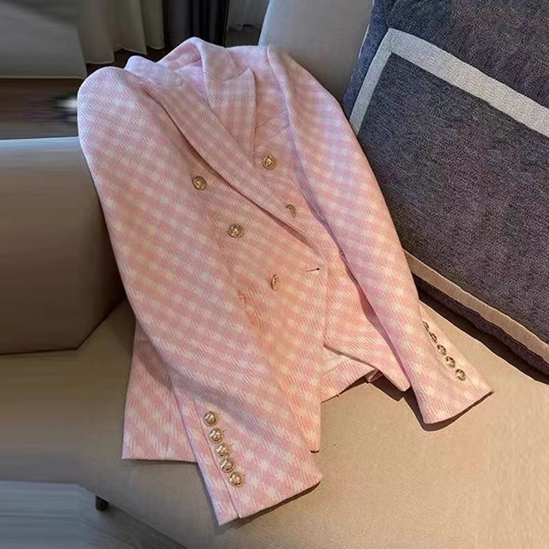 B106 Womens Suits & Blazers slimfit Fashion 2022 Luxury queen party Spring Collection Texure Pattern Formal Jacket Elegant Women Wear Blazer Cocktail, Pink
B106 Womens Suits & Blazers slimfit Fashion 2022 Luxury queen party Spring Collection Texure Pattern Formal Jacket Elegant Women Wear Blazer Cocktail, Pink
