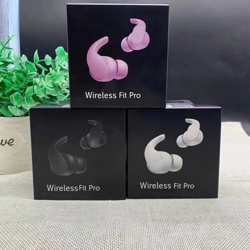 

Fit pro True Wireless Earbuds TWS Bluetooth Headphones 6 Hours of Listening Time fit for all phones with Retail Package Black White Pink Grey Purple