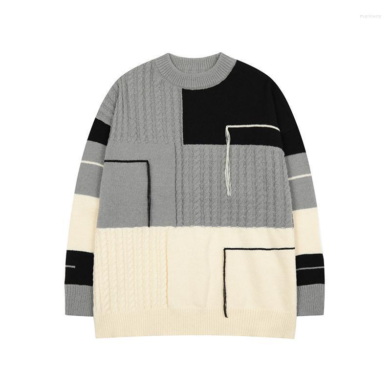 Men's Sweaters Thread Lace Up Patchwork Color Block Knitted Pullover Men And Women Crew Neck Retro High Street Casual Winter ClothesMen's Ma, Green
Men's Sweaters Thread Lace Up Patchwork Color Block Knitted Pullover Men And Women Crew Neck Retro High Street Casual Winter ClothesMen's Ma, Green
