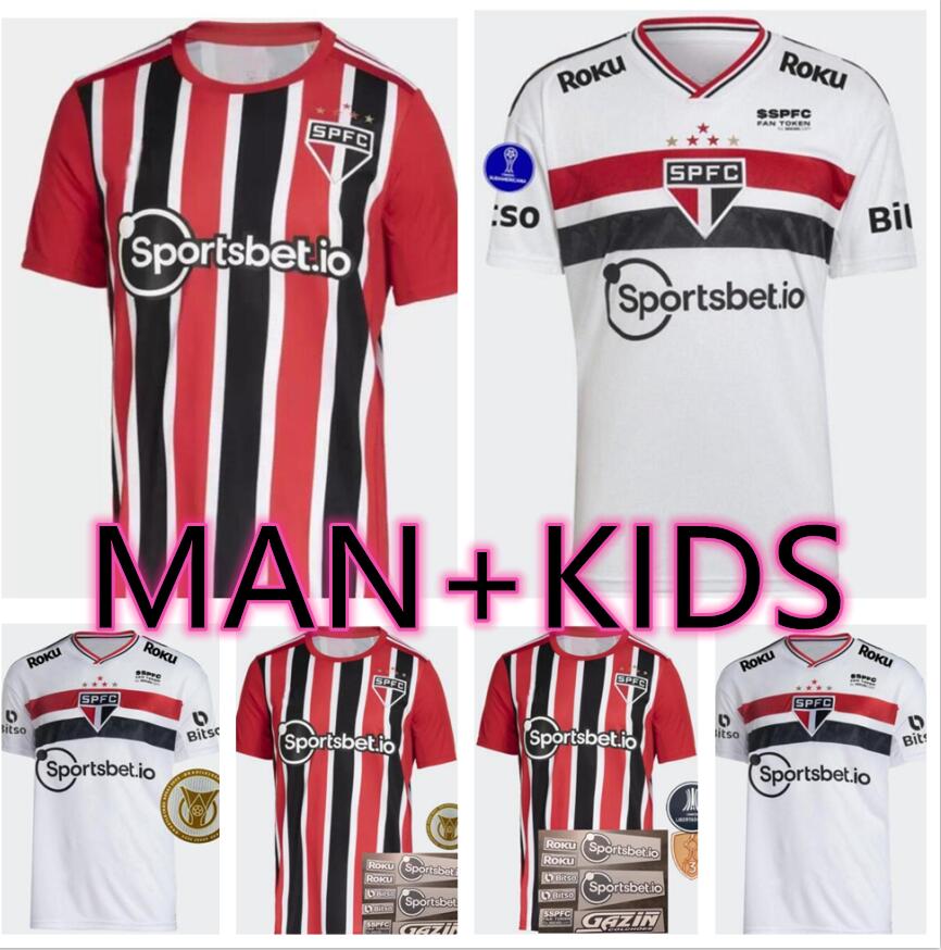 2022 2023 Sao Paulo soccer jersey Sao Paulo ALVES men kids Kits Socks full sets Luciano Igor Gomes Pablo camisa 22/23 Fans player version footbal shirts
2022 2023 Sao Paulo soccer jersey Sao Paulo ALVES men kids Kits Socks full sets Luciano Igor Gomes Pablo camisa 22/23 Fans player version footbal shirts