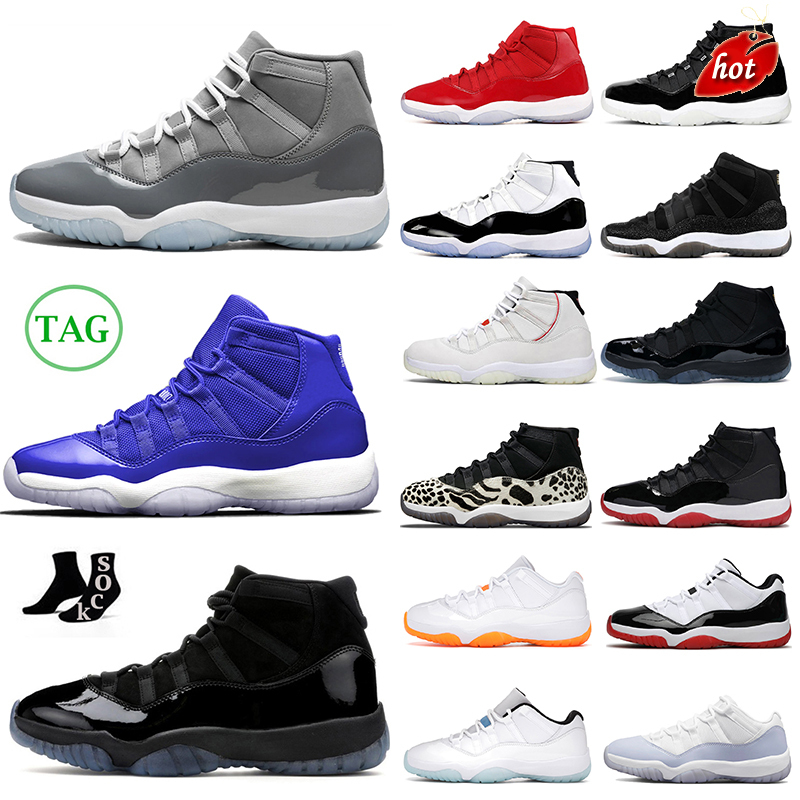 TOP 11s Jumpman Basketball Shoes 11 Mens Womens Royal Blue Animal Instinct bred Cool Grey legend blue high Men Women Trainers Sport Sneakers, 11s metallic silver high
TOP 11s Jumpman Basketball Shoes 11 Mens Womens Royal Blue Animal Instinct bred Cool Grey legend blue high Men Women Trainers Sport Sneakers, 11s metallic silver high