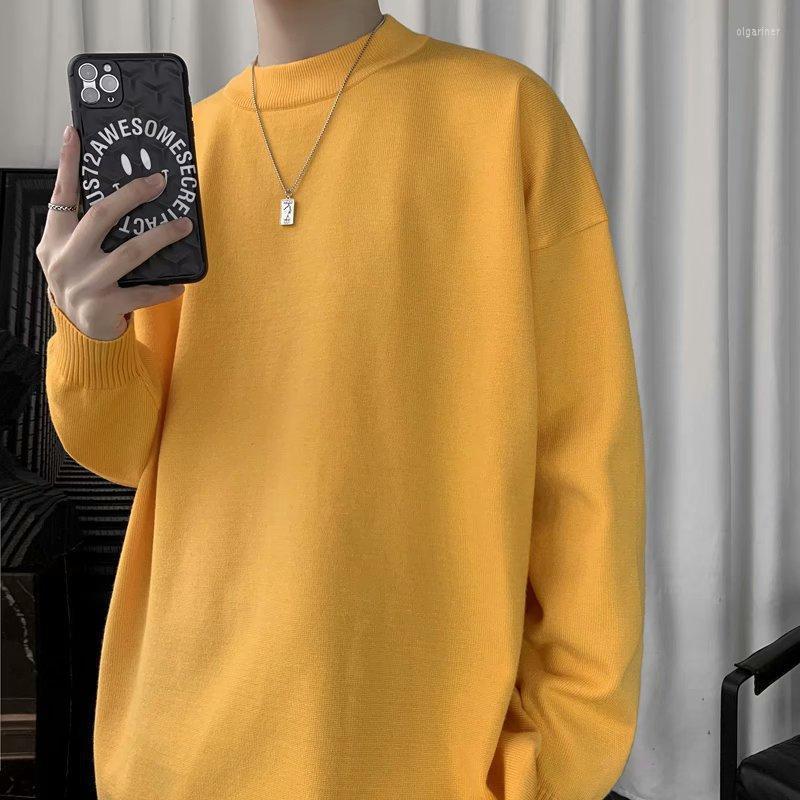 Men's Sweaters Korean Style Oversize Sweater Men's Casual Solid Color Turtleneck Pullover Thick Warm Basic Shirt Spring AutumnMen's Olga, Pink
Men's Sweaters Korean Style Oversize Sweater Men's Casual Solid Color Turtleneck Pullover Thick Warm Basic Shirt Spring AutumnMen's Olga, Pink