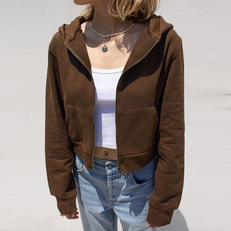 Women' Hoodies & Sweatshirts Women Casual Sporty Tracksuit Basic Long Sleeve Zipper Sweatshirt Cropped Coat Jacket Harajuku Female Autumn C, Blue
Women' Hoodies & Sweatshirts Women Casual Sporty Tracksuit Basic Long Sleeve Zipper Sweatshirt Cropped Coat Jacket Harajuku Female Autumn C, Blue