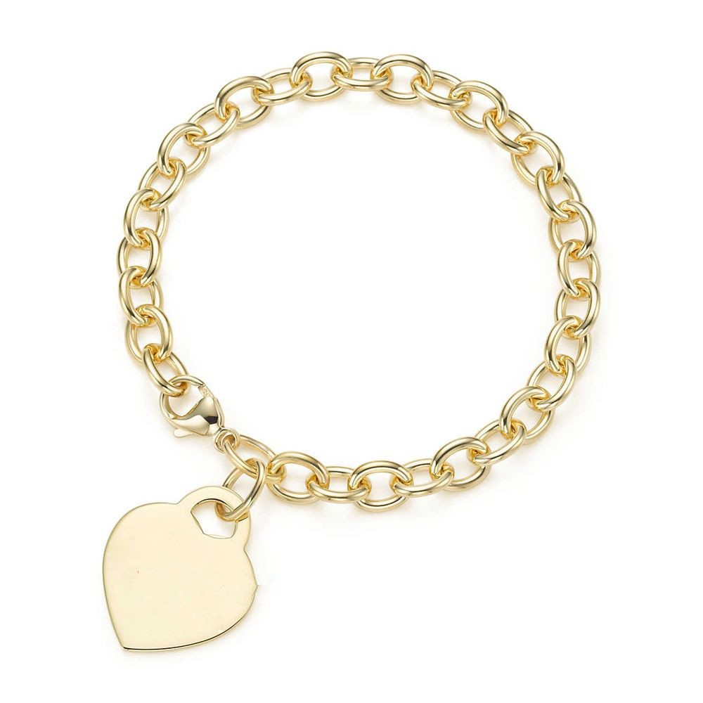 High Quality Love Bracelet Fine Jewelry Heart Bracelet For Women Gold Charm Bracelets Pulseiras Famous Jewelrys
High Quality Love Bracelet Fine Jewelry Heart Bracelet For Women Gold Charm Bracelets Pulseiras Famous Jewelrys