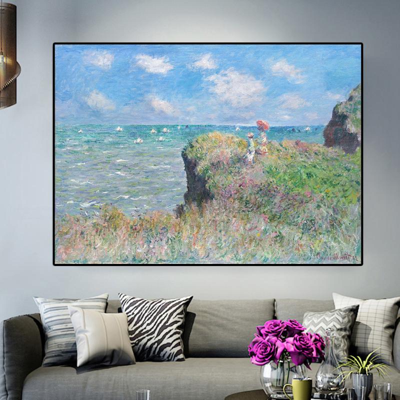 Paintings Claude Monet Canvas Painting Clifftop Walk At Pourville Posters Prints Quadros Wall Art Picture Living Room Home Decor Cuadros
Paintings Claude Monet Canvas Painting Clifftop Walk At Pourville Posters Prints Quadros Wall Art Picture Living Room Home Decor Cuadros
