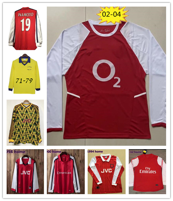 HENRY ARSEN Retro soccer jerseys 98 99 83 86 95 2002 2003 91 93 94 97 2000 2006 1995 classic vintage Wright FABREGAS Ljungberg Vieira BERGKAMP football shirt Long sleeve
HENRY ARSEN Retro soccer jerseys 98 99 83 86 95 2002 2003 91 93 94 97 2000 2006 1995 classic vintage Wright FABREGAS Ljungberg Vieira BERGKAMP football shirt Long sleeve