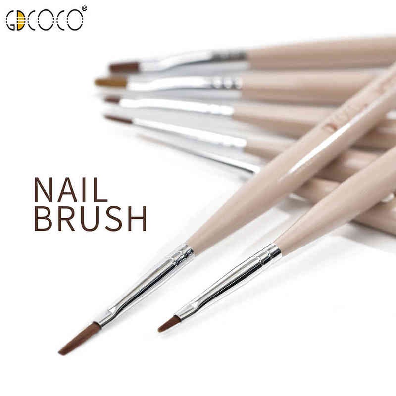 NXY Nail Gel Mud Pen High Quality Brush Easy to Use for Extension Jelly Painting Manicure Tool 0328
