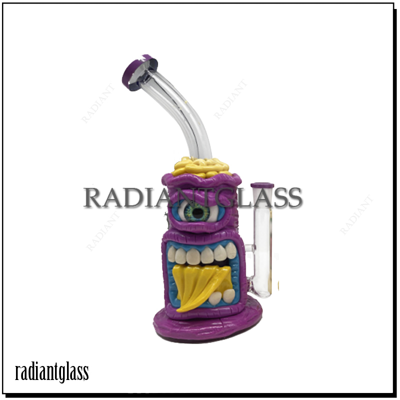 Hookah 7" Vintage 3D Glass Bong American Cartoon Monster Bongs Honeycomb Perc Oil Rigs for Wholesale Water Pipes
Hookah 7" Vintage 3D Glass Bong American Cartoon Monster Bongs Honeycomb Perc Oil Rigs for Wholesale Water Pipes