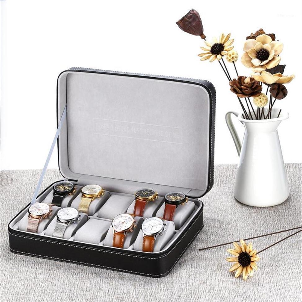 Watch Boxes & Cases 2021 Special For Travel Sport Protect 10 Grids PU Leather Wristwatch Box CaseZipper Jewelry Storage Bag Box1290y
Watch Boxes & Cases 2021 Special For Travel Sport Protect 10 Grids PU Leather Wristwatch Box CaseZipper Jewelry Storage Bag Box1290y