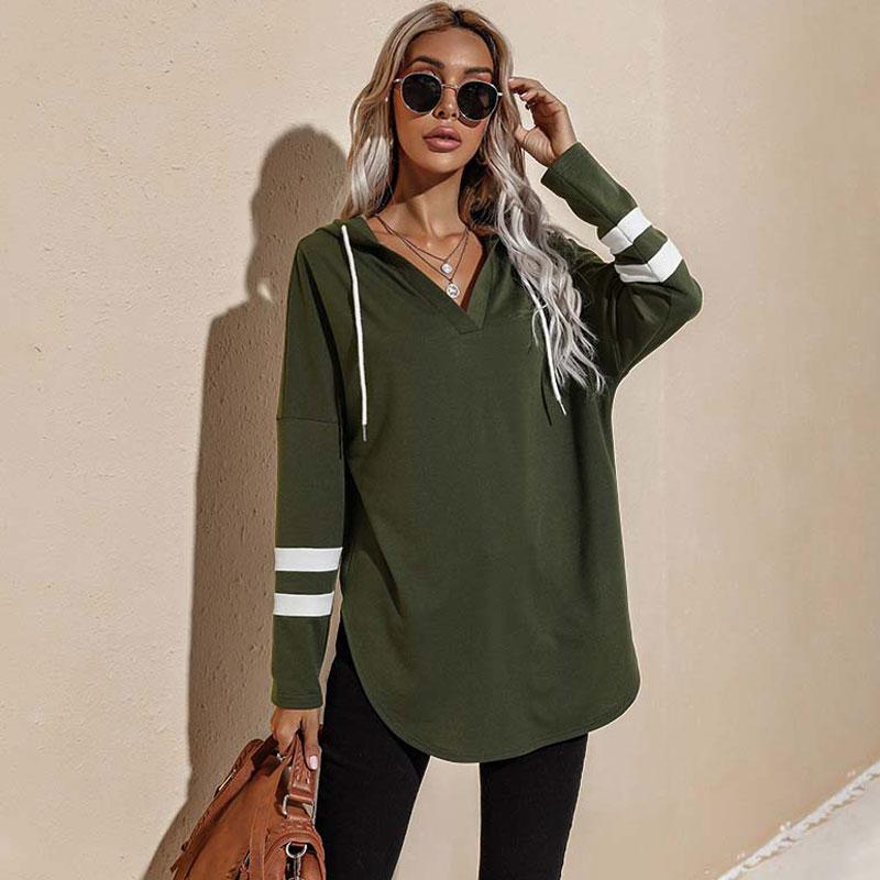 Women's Hoodies & Sweatshirts Autumn Loose Hoodie Sweatshirt Women Striped Hooded Ladies Long Sleeve Sweat-shirt For WomenWomen's, Gray
Women's Hoodies & Sweatshirts Autumn Loose Hoodie Sweatshirt Women Striped Hooded Ladies Long Sleeve Sweat-shirt For WomenWomen's, Gray