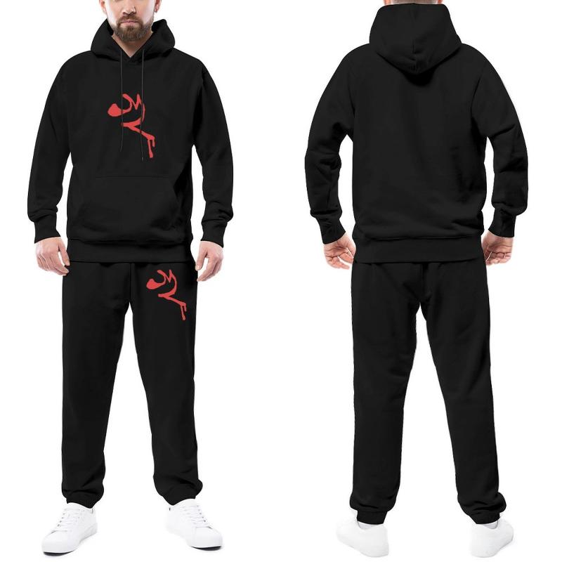 Men's Tracksuits Eddsworld Tracksuit Set Red Leader Insignia Men Sweatsuits Jogging Sweatpants And Hoodie Sale, Gray-style
Men's Tracksuits Eddsworld Tracksuit Set Red Leader Insignia Men Sweatsuits Jogging Sweatpants And Hoodie Sale, Gray-style
