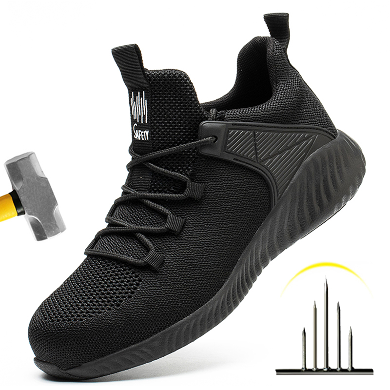 Lightweight Sport Safety Shoes Man Anti-smash Anti-puncture Work Sneakers Steel Toe Protective Shoes Work Safety Boots
Lightweight Sport Safety Shoes Man Anti-smash Anti-puncture Work Sneakers Steel Toe Protective Shoes Work Safety Boots