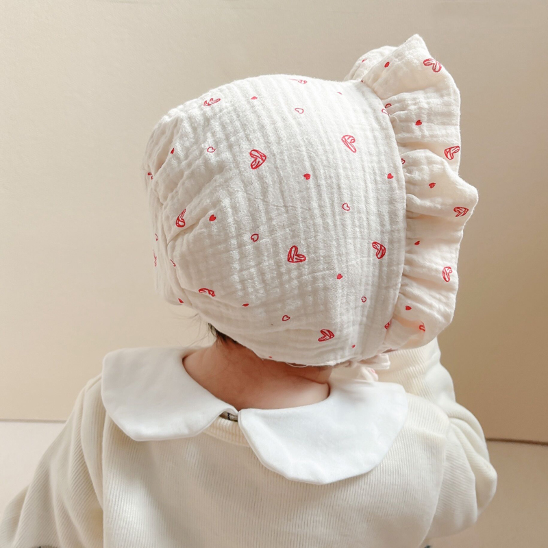 Topi Bayi Baru Lahir untuk Anak Perempuan Katun Musim Semi Panas Matahari Aksesori Balita Anakanak Halhal 220611