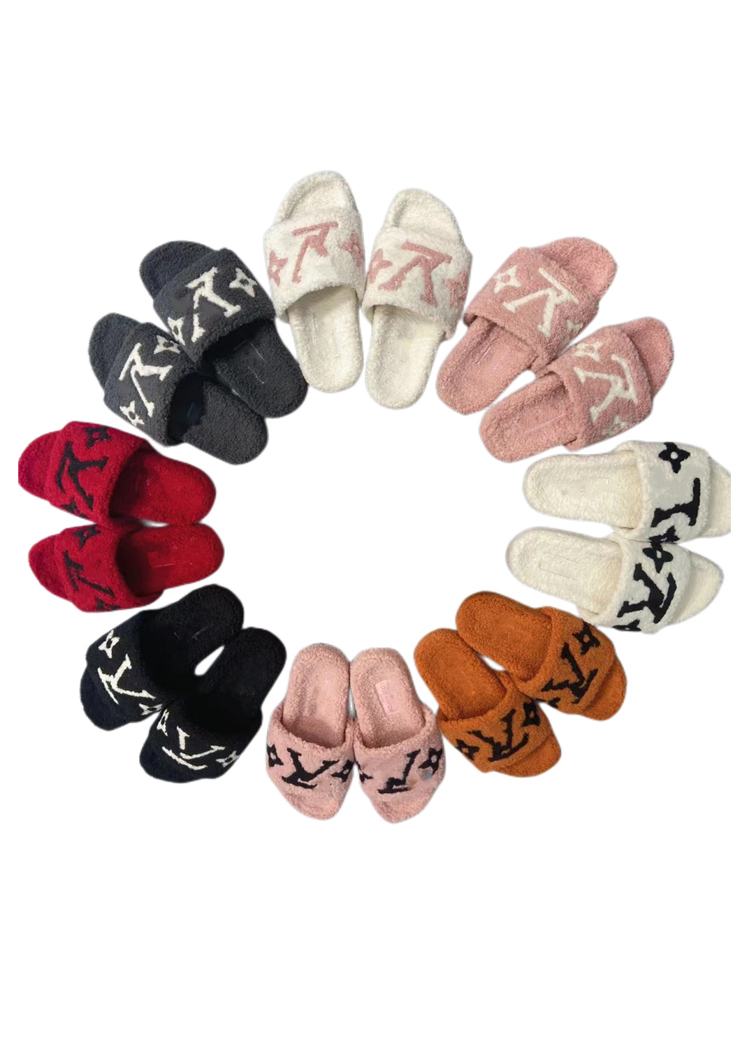 Designers Luxurys Women Winter slipper fur wool Slippers Fluffy Furry Warm letters Sandals Comfortable size 35-41 aym, Grey-aym
Designers Luxurys Women Winter slipper fur wool Slippers Fluffy Furry Warm letters Sandals Comfortable size 35-41 aym, Grey-aym