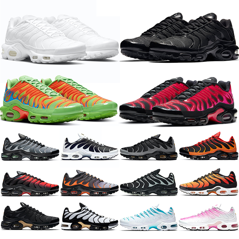 Tn Plus Running Shoes for Men Trainers Chaussures Triple Black White Oreo Batman High Quality Mens Sports Sneakers Size 7-12, #1 triple black 
Tn Plus Running Shoes for Men Trainers Chaussures Triple Black White Oreo Batman High Quality Mens Sports Sneakers Size 7-12, #1 triple black