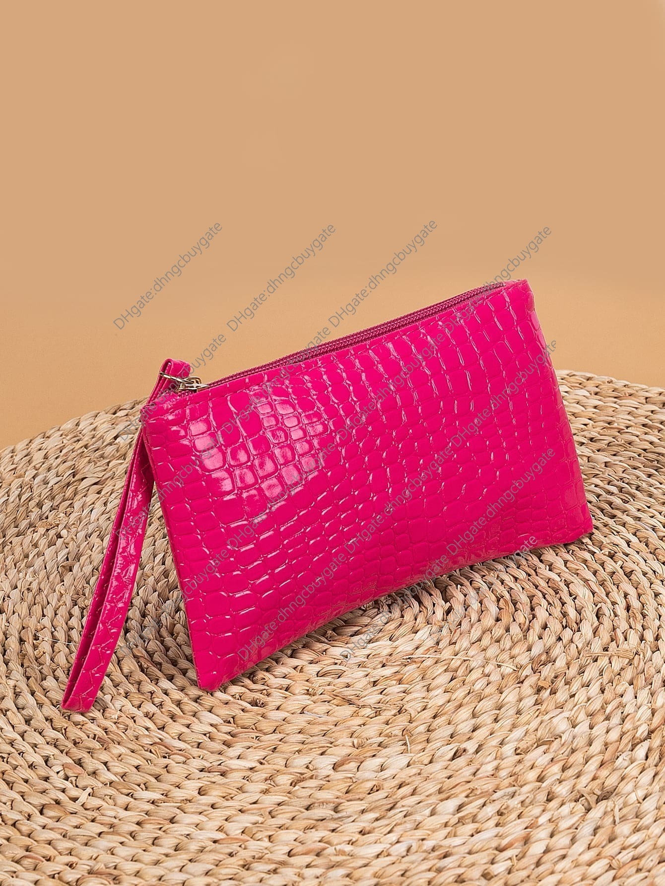 Bag Crocodile Designer Embossed Coin Purse Handbag Leather Luxury Brand Fashion Wallet crossbody bag Handbag Leather, Hot pink
Bag Crocodile Designer Embossed Coin Purse Handbag Leather Luxury Brand Fashion Wallet crossbody bag Handbag Leather, Hot pink