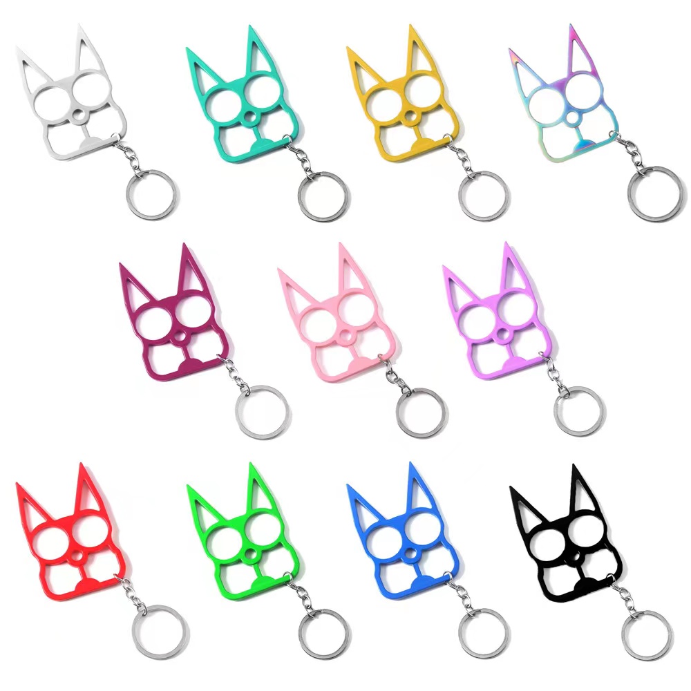Male and female keychains refers tiger boxing set broken window escape keyring creative multi-functional pendant cute cat claw outdoor self-defense key chain
Male and female keychains refers tiger boxing set broken window escape keyring creative multi-functional pendant cute cat claw outdoor self-defense key chain