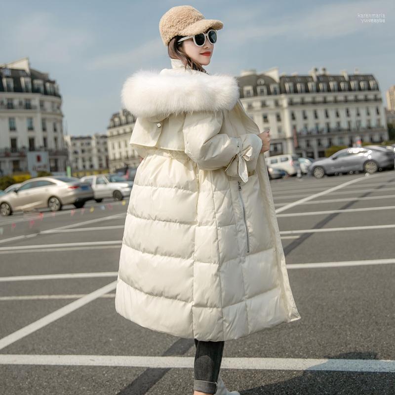 Fashion Korean Women' Down Jacket Raccoon Fur Collar Hooded Female Winter Parkas Women Coats Casaco Feminino Inverno Zjt1781 Kare22, Black
Fashion Korean Women' Down Jacket Raccoon Fur Collar Hooded Female Winter Parkas Women Coats Casaco Feminino Inverno Zjt1781 Kare22, Black