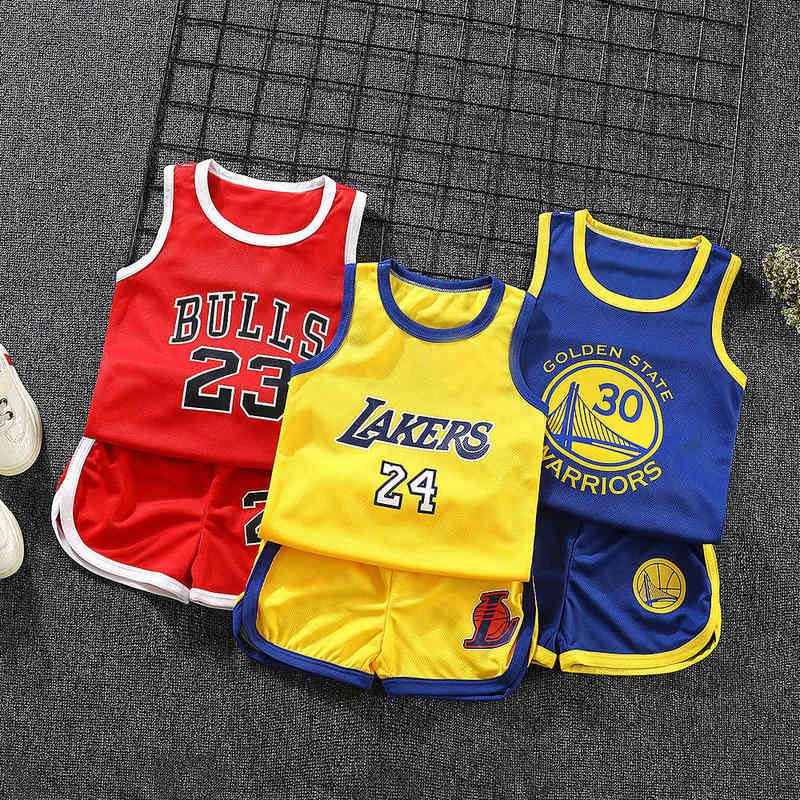 Children's summer leisure sports short sleeve shorts suit boys' and girls' basketball suit summer primary school students' performance, Yellow 24
Children's summer leisure sports short sleeve shorts suit boys' and girls' basketball suit summer primary school students' performance, Yellow 24
