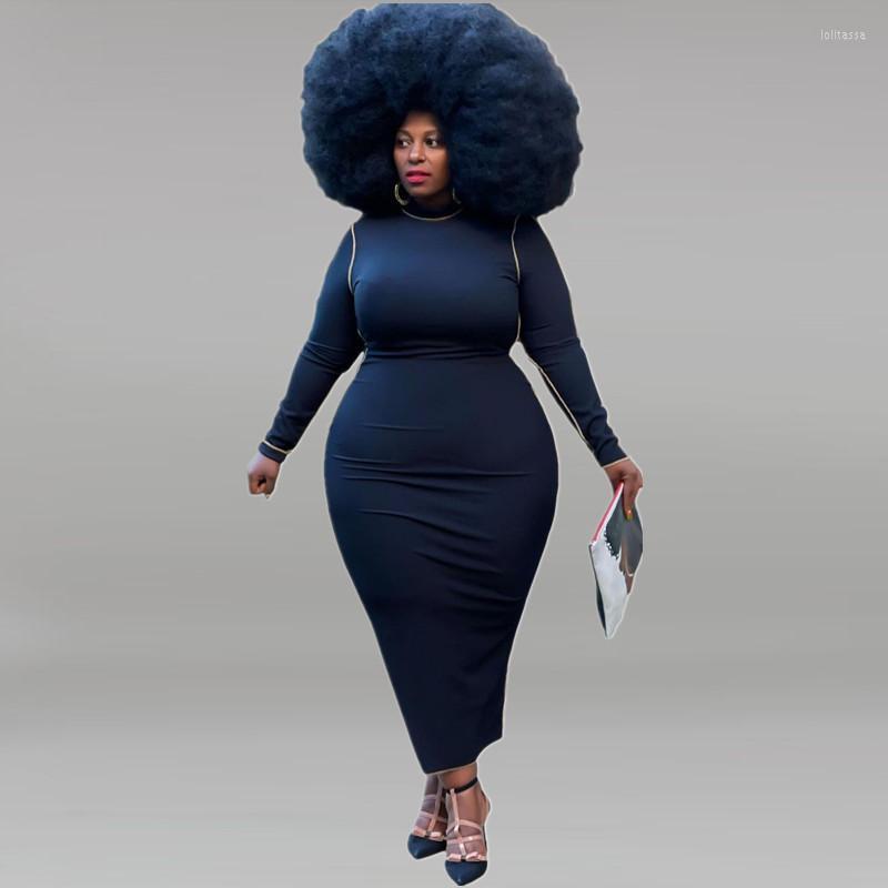 Plus Size Dresses -5XL Wholesale Drop Dress Women Clothing Solid Color Long Sleeve O Neck Slim Female Outfit Casual Loli22, Black
Plus Size Dresses -5XL Wholesale Drop Dress Women Clothing Solid Color Long Sleeve O Neck Slim Female Outfit Casual Loli22, Black